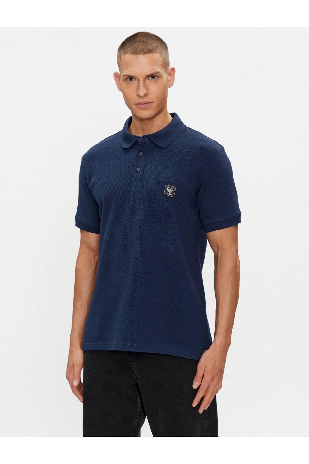 Marka Logolu Erkek Pamuklu Regular Fit Polo T-Shirt  211804 4R460