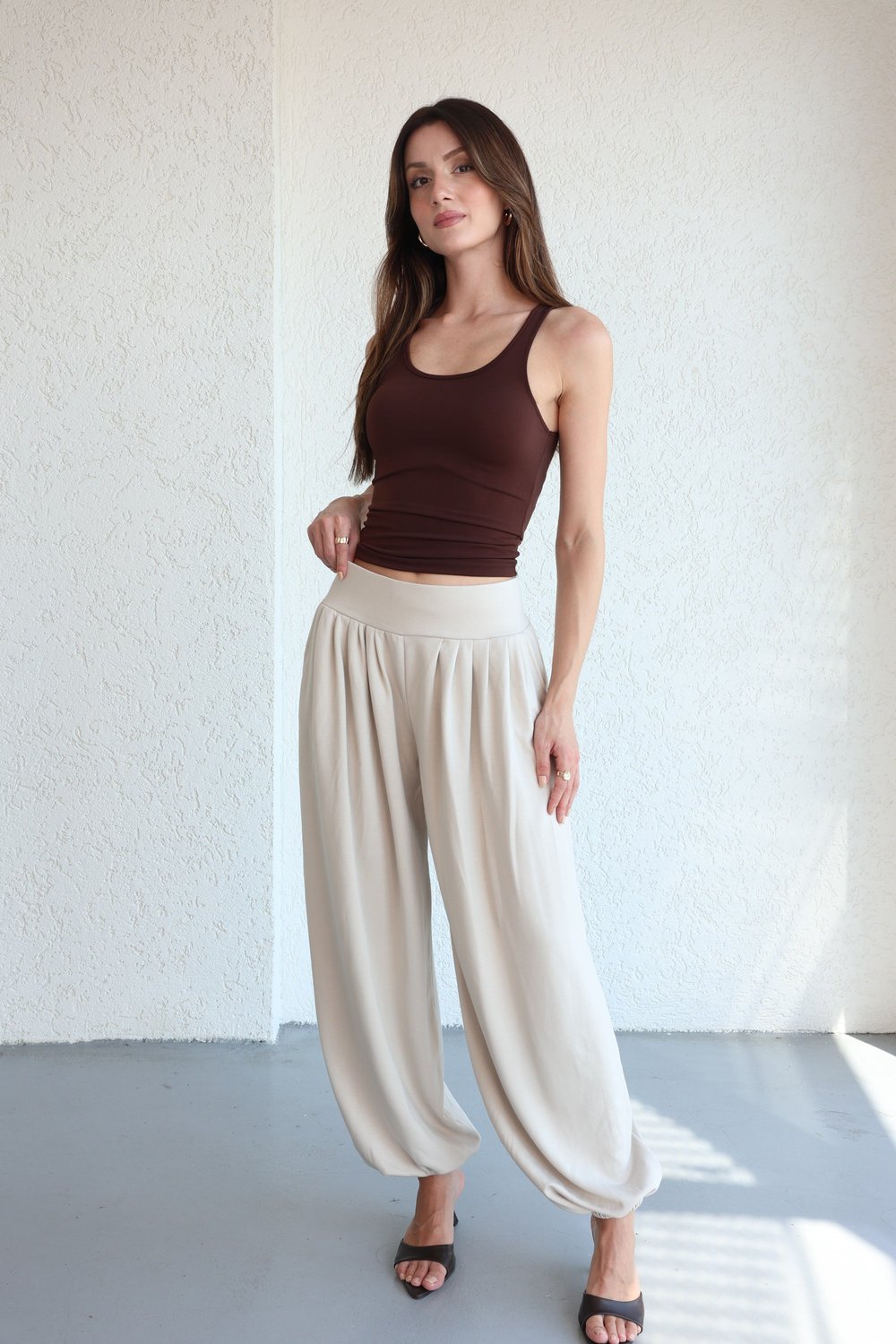Pile Detaylı Jogger Pantolon