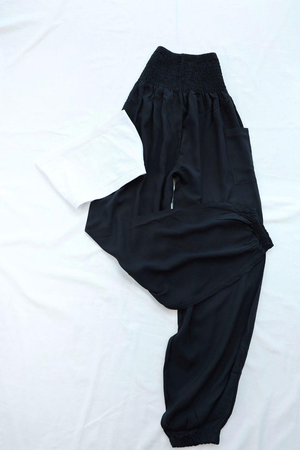 PantolonBeli Gipeli Dokuma Şalvar Pantolon