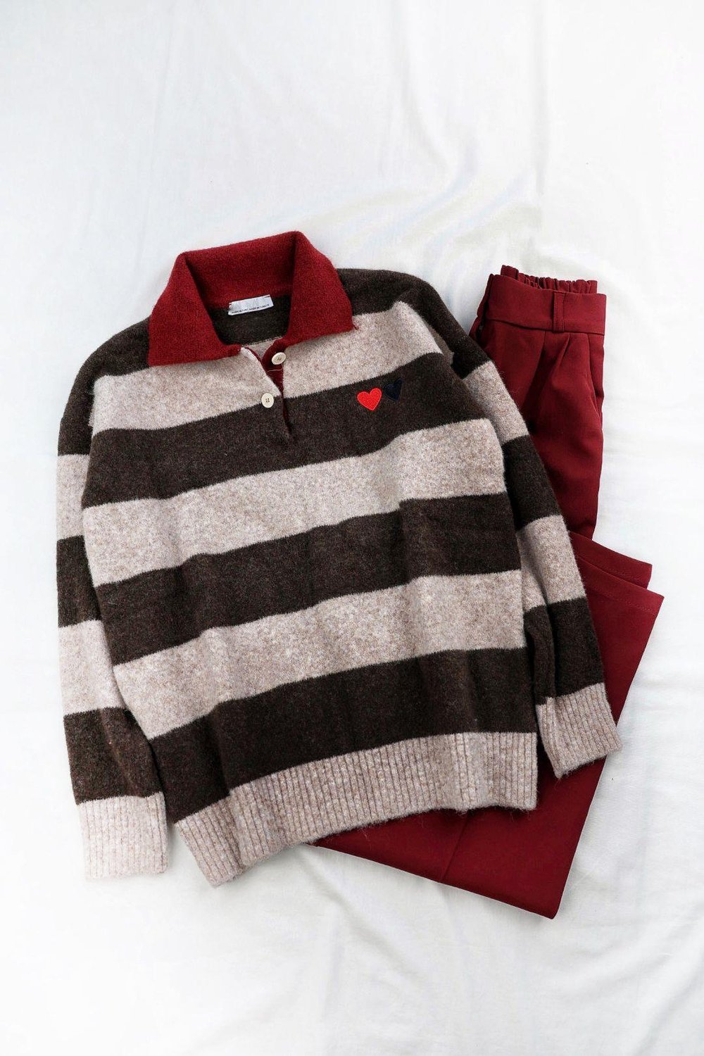 Triko/KazakJazz Kalpli Gömlek Yaka Kazak