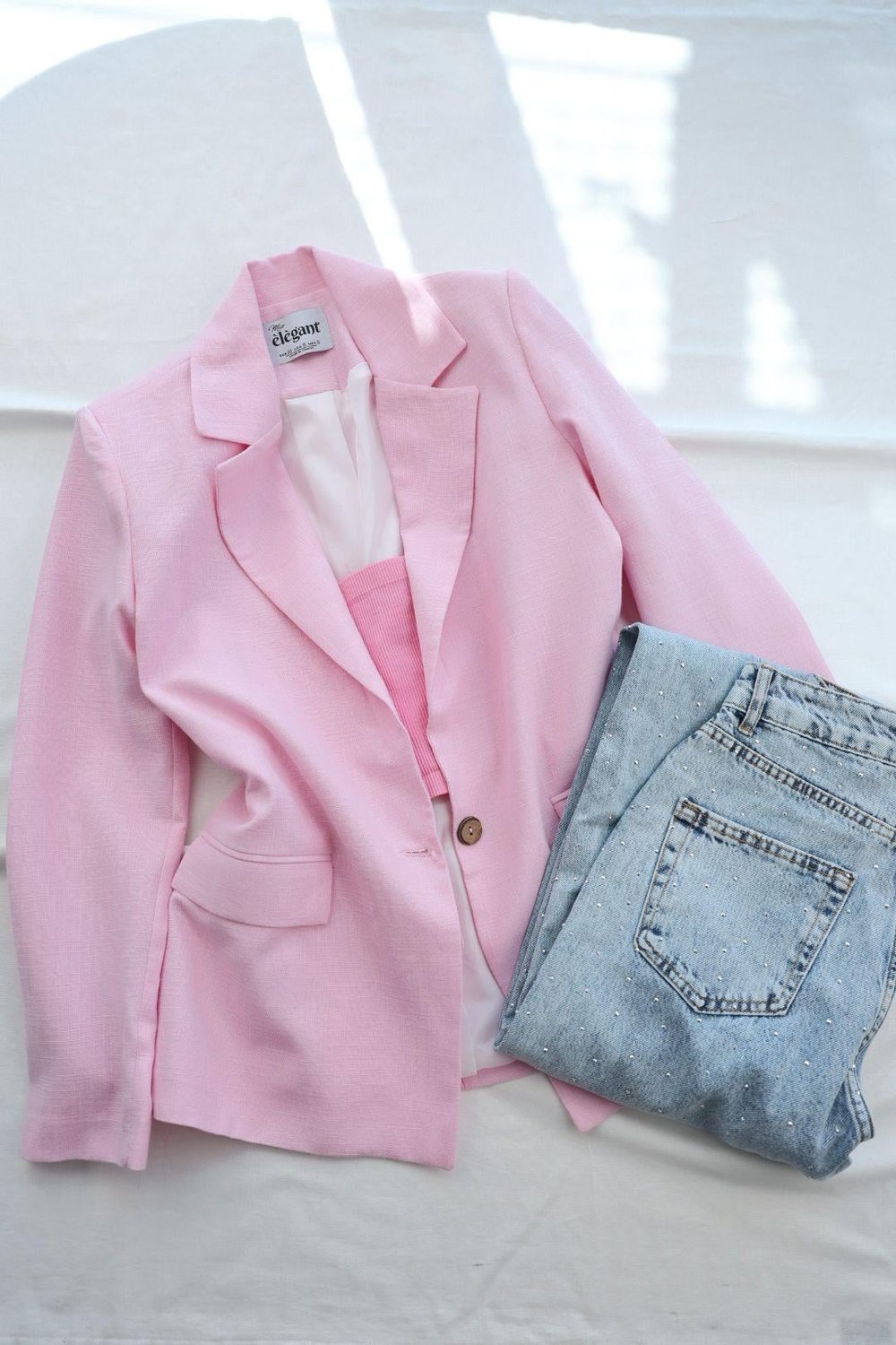CeketAstarlı Blazer Keten Ceket