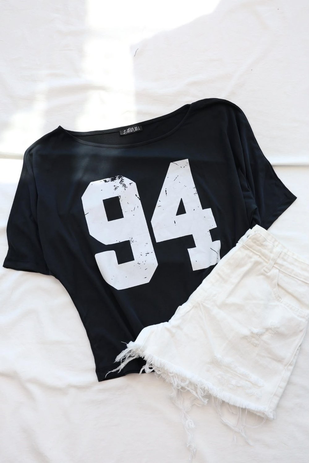 Tshirt96 Baskı Kayık Yaka Tshirt