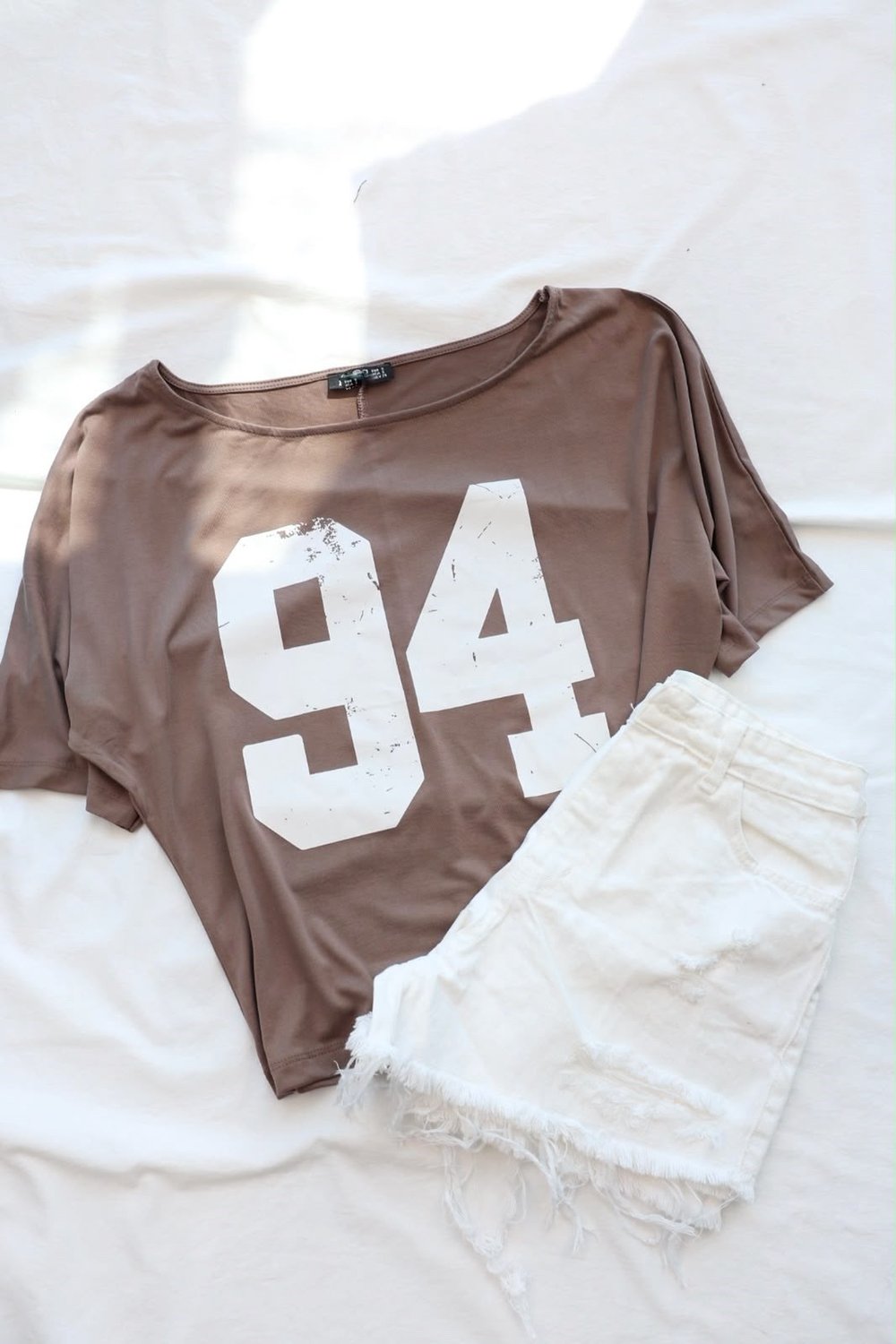 Tshirt96 Baskı Kayık Yaka Tshirt