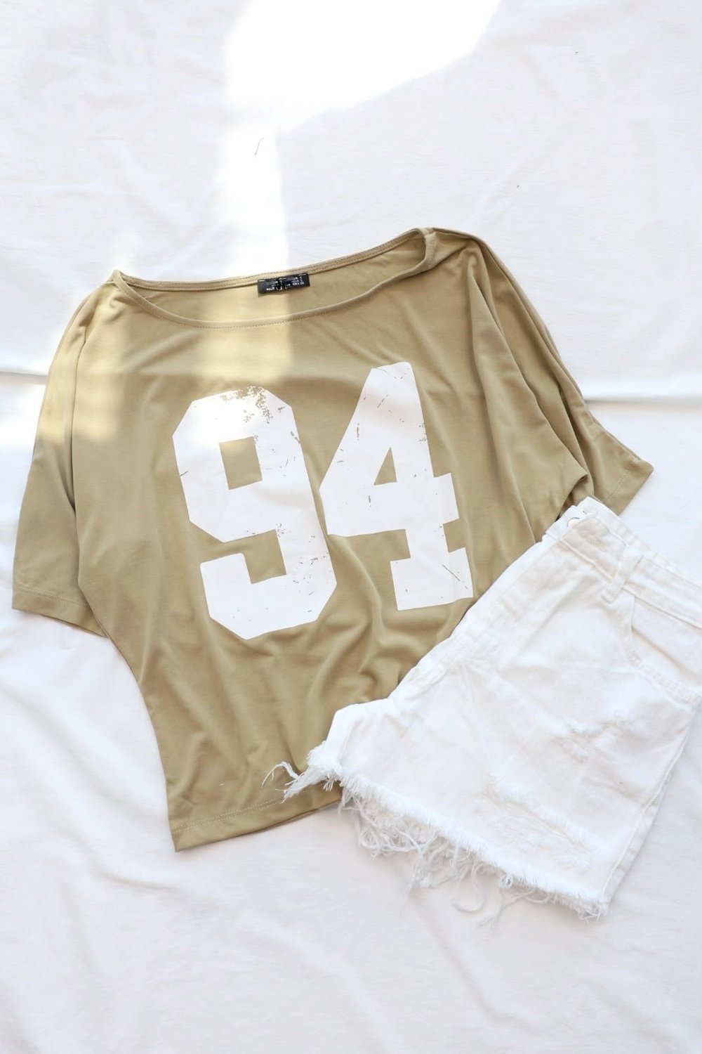 Tshirt96 Baskı Kayık Yaka Tshirt