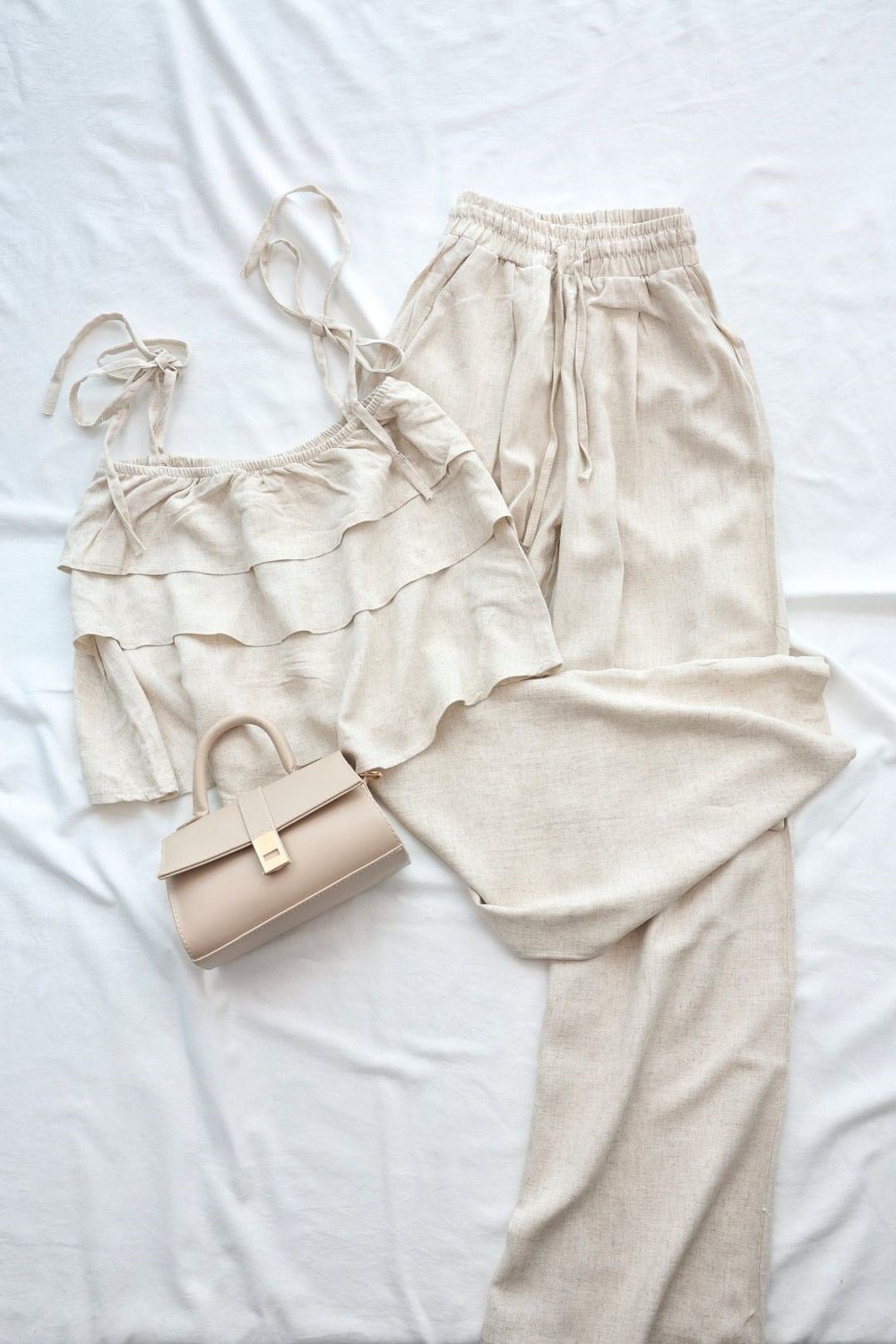 Pantolon TakımKat Kat Crop Pantolon Takım