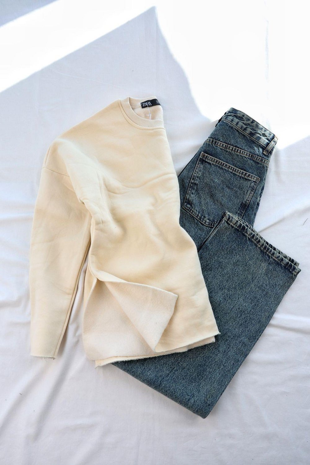 SweatYırtmaçlı Şardonlu Orj Sweat