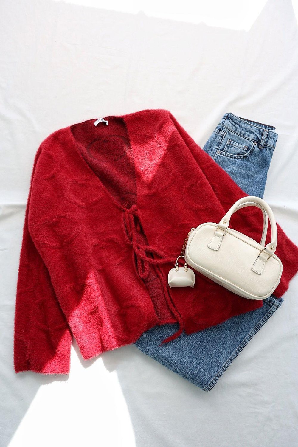 Triko/KazakBağlamalı Yumoş Orj Hırka