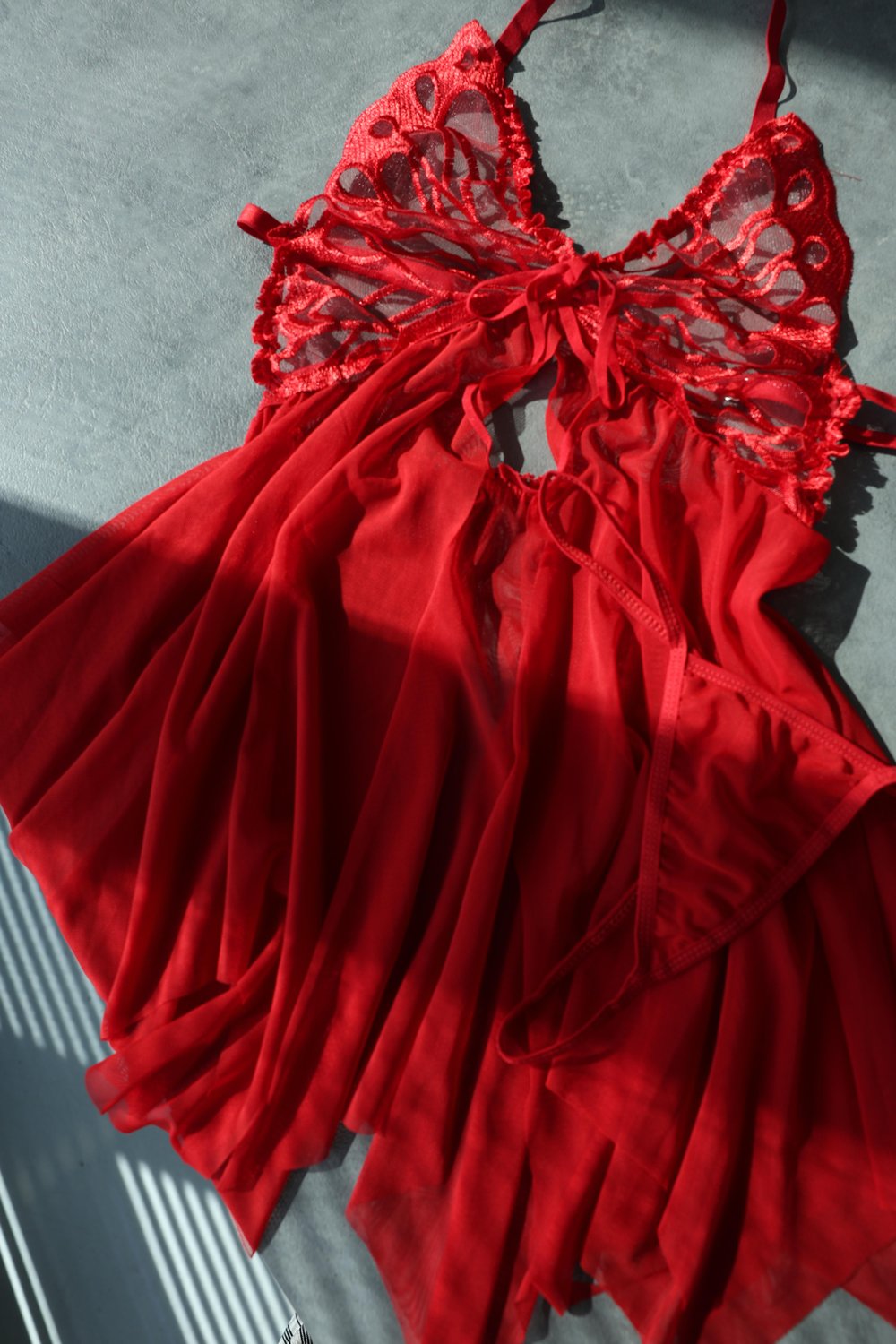 FantasyKelebek Model Tül Fantezi Gecelik