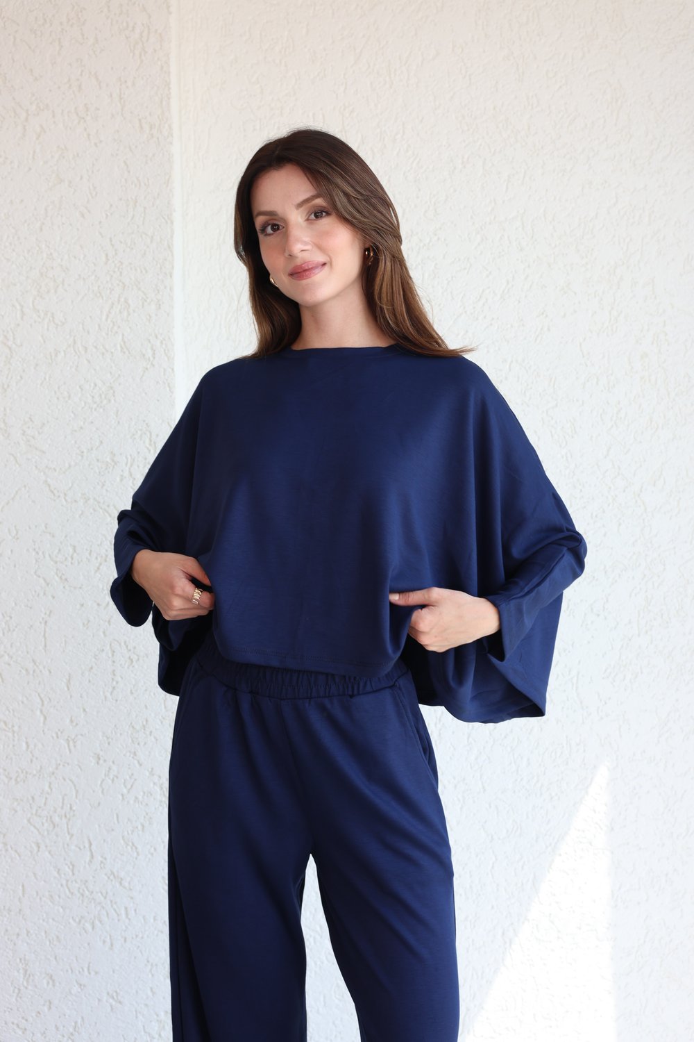 Pantolon TakımYarasa Kol Oysh Pantolon Bluz Takım