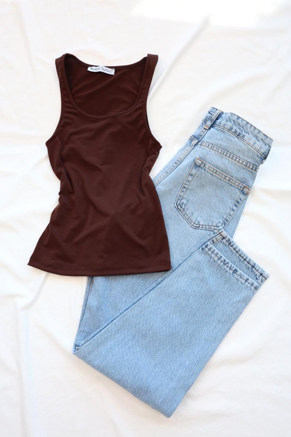 CroptopsAskılı Düz Atlet