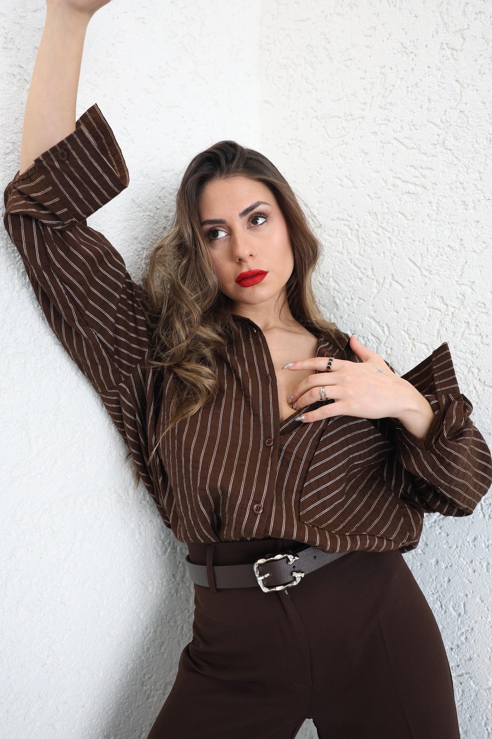 GömlekStripe Çizgili Gömlek