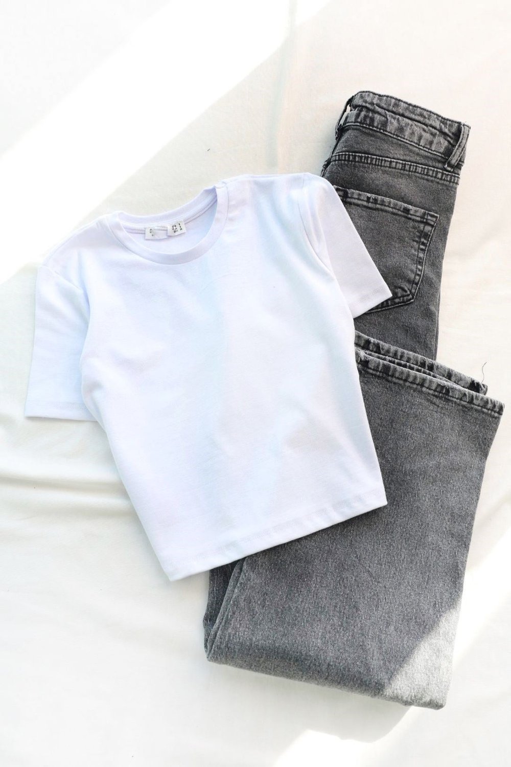 CroptopsLikralı Ribanalı Basic Crop
