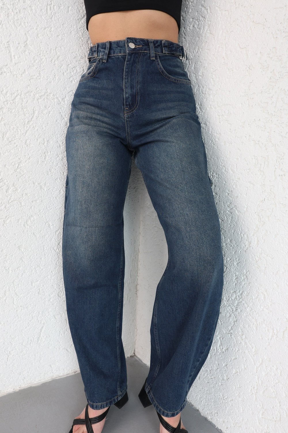 Jean/KotTokalı Baggy Jean