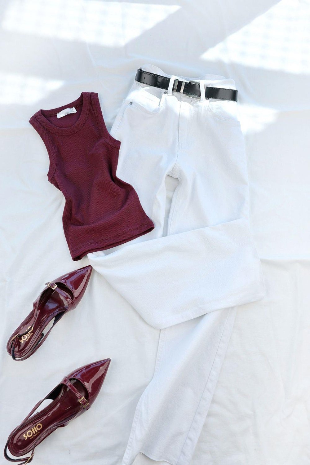 Jean/KotKesik Paça Kemerli Jean