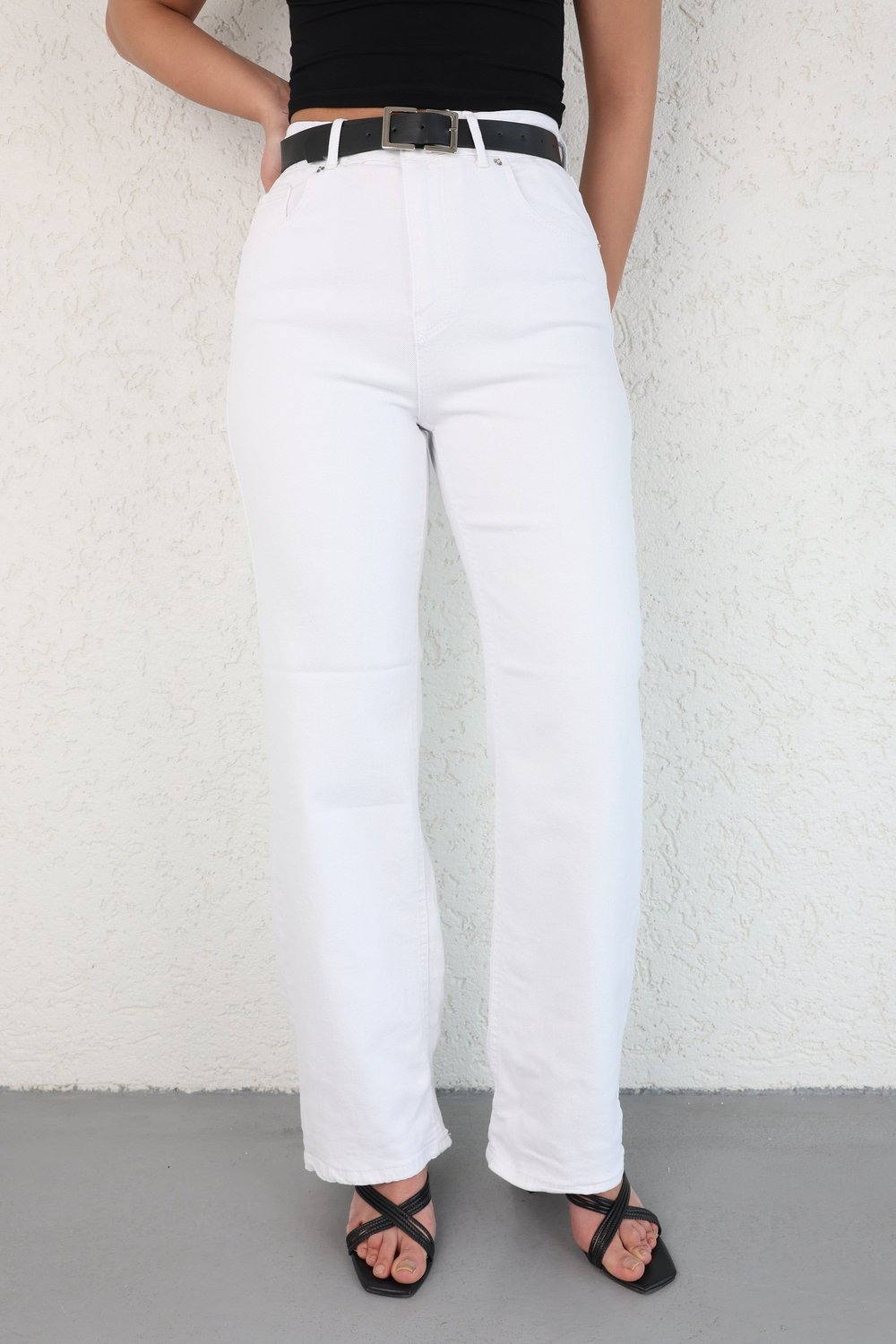 Kemerli Mom Jean