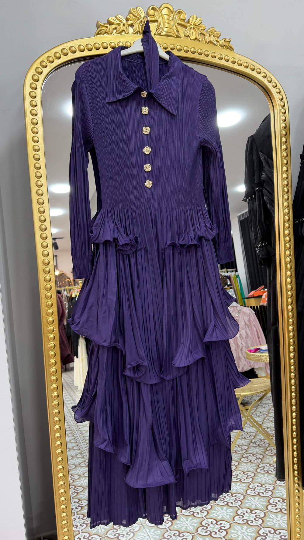 PURPLE ELBİSE