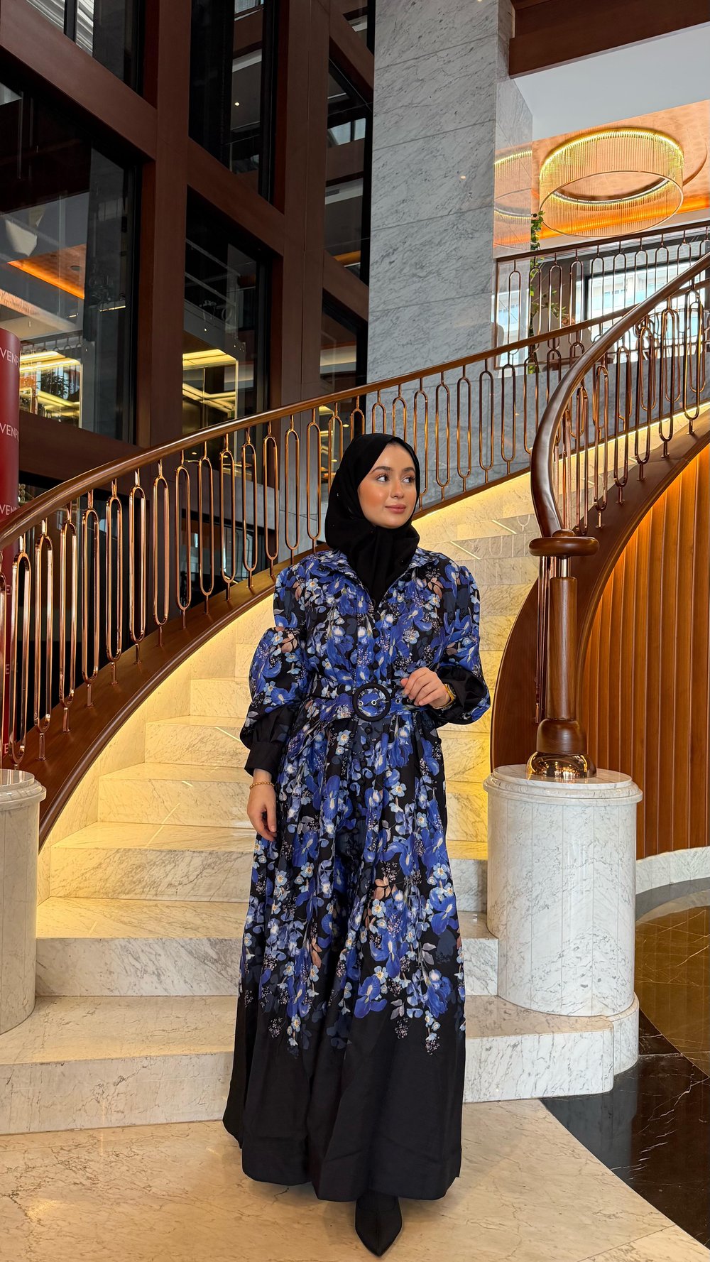 İTHAL BLUE DRESS