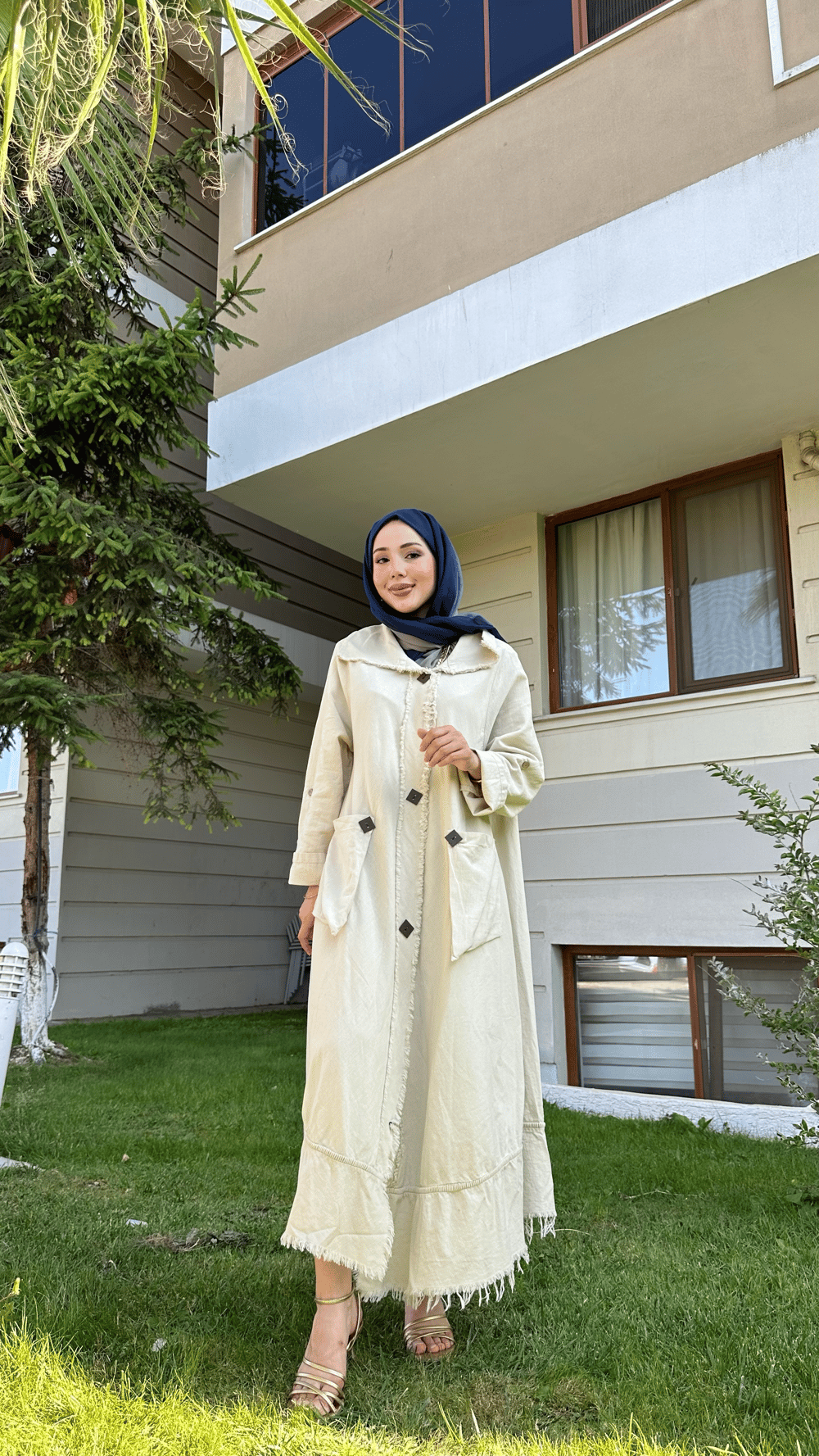 BEJ TUNİK ELBİSE