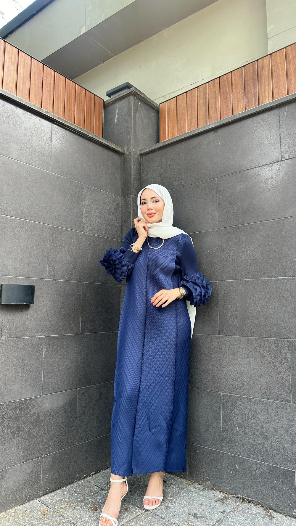 ROSE LACİ ELBİSE