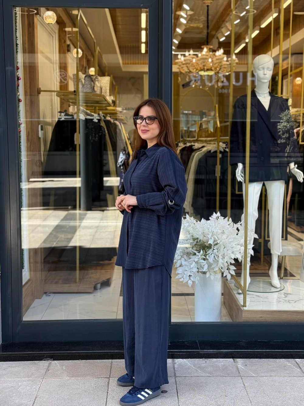 NUSS- TENCEL PANTOLONLU TAKIM