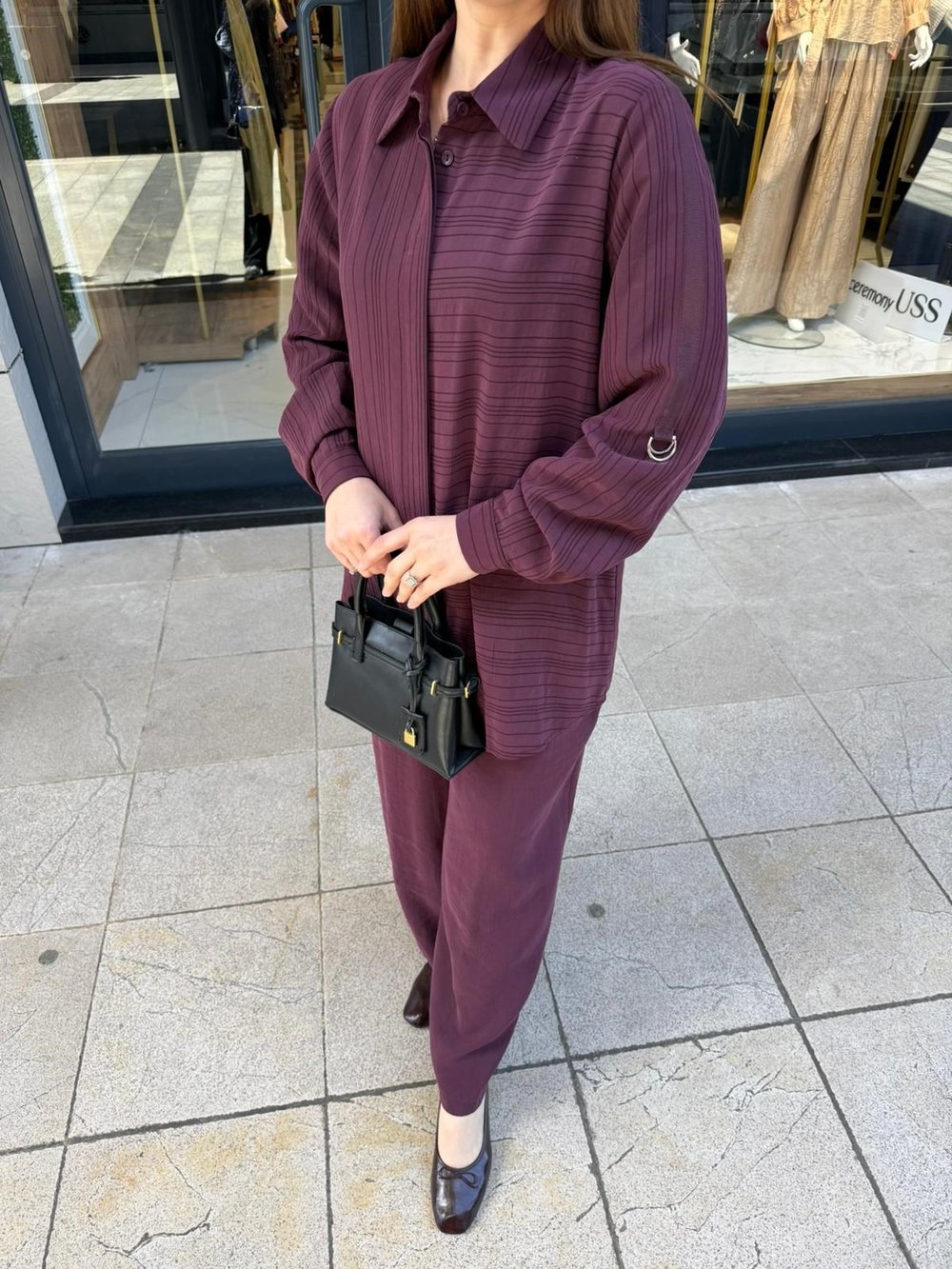NUSS- TENCEL PANTOLONLU TAKIM