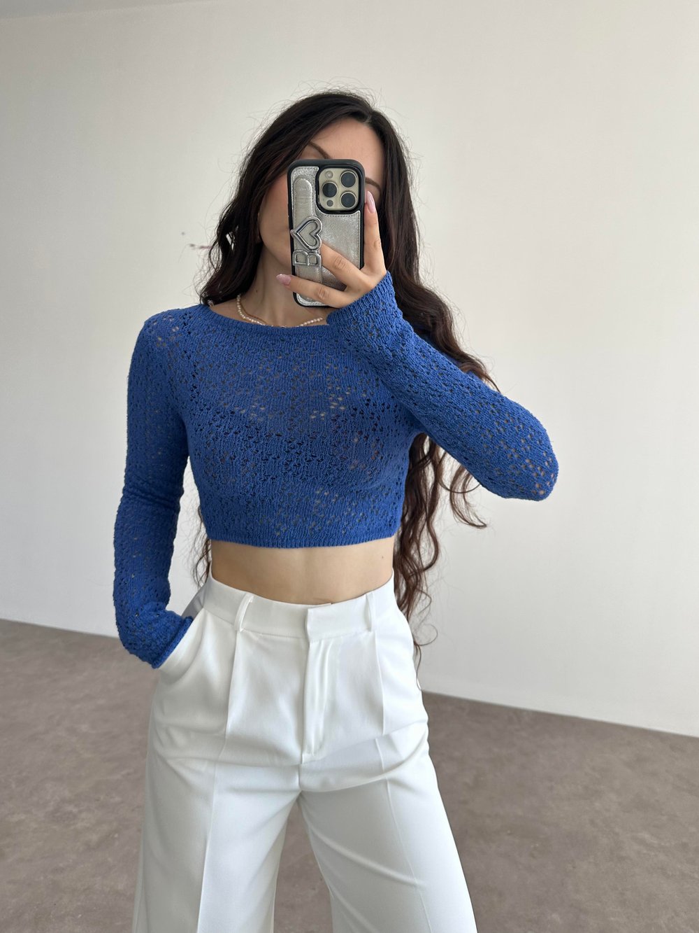 Orijinal Mavi Merserize Pb. Top