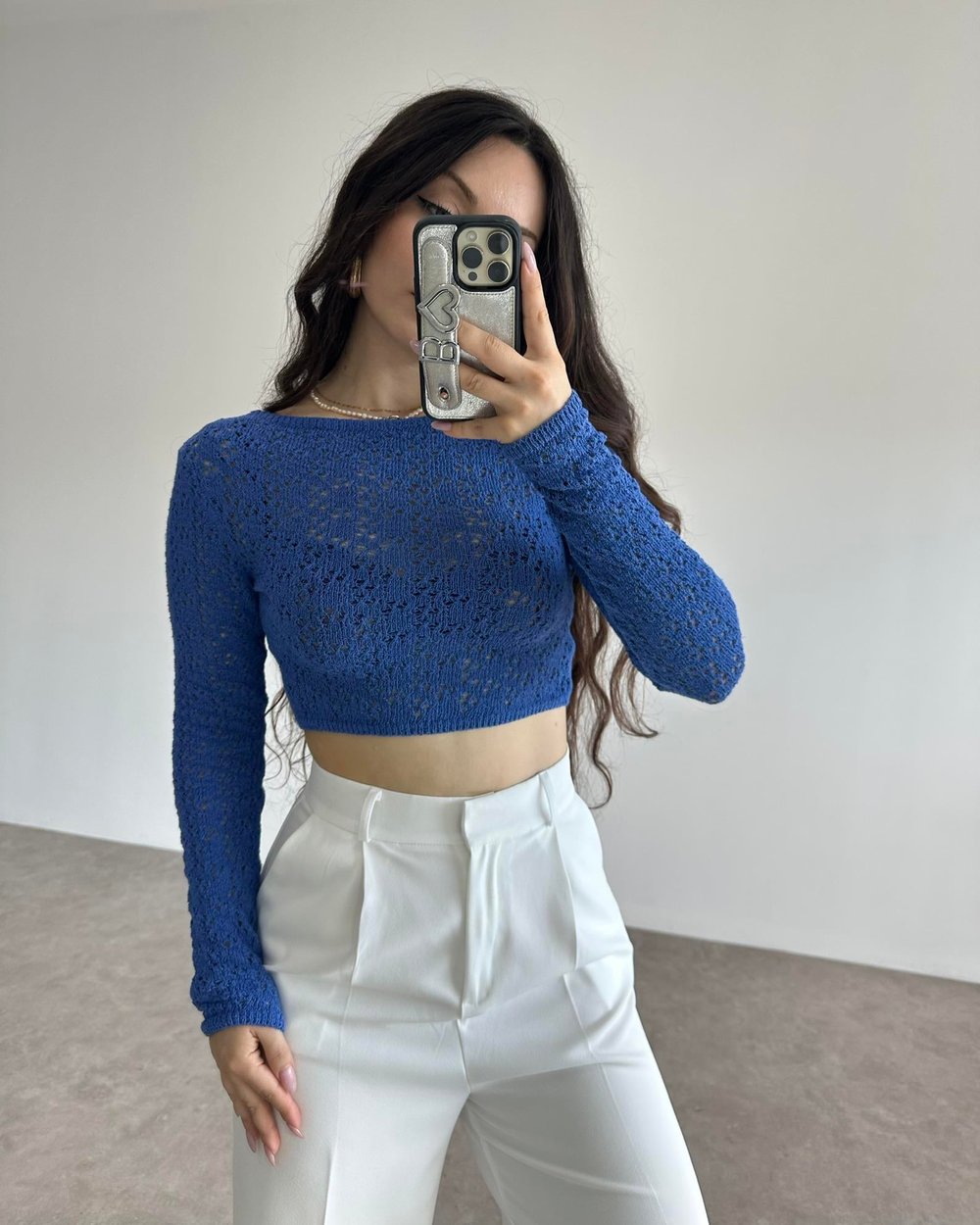 Orijinal Mavi Merserize Pb. Top