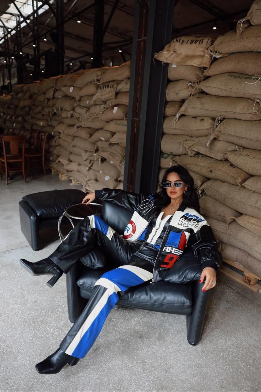 Premium Özel Seri Deri Motorcu Pantolon