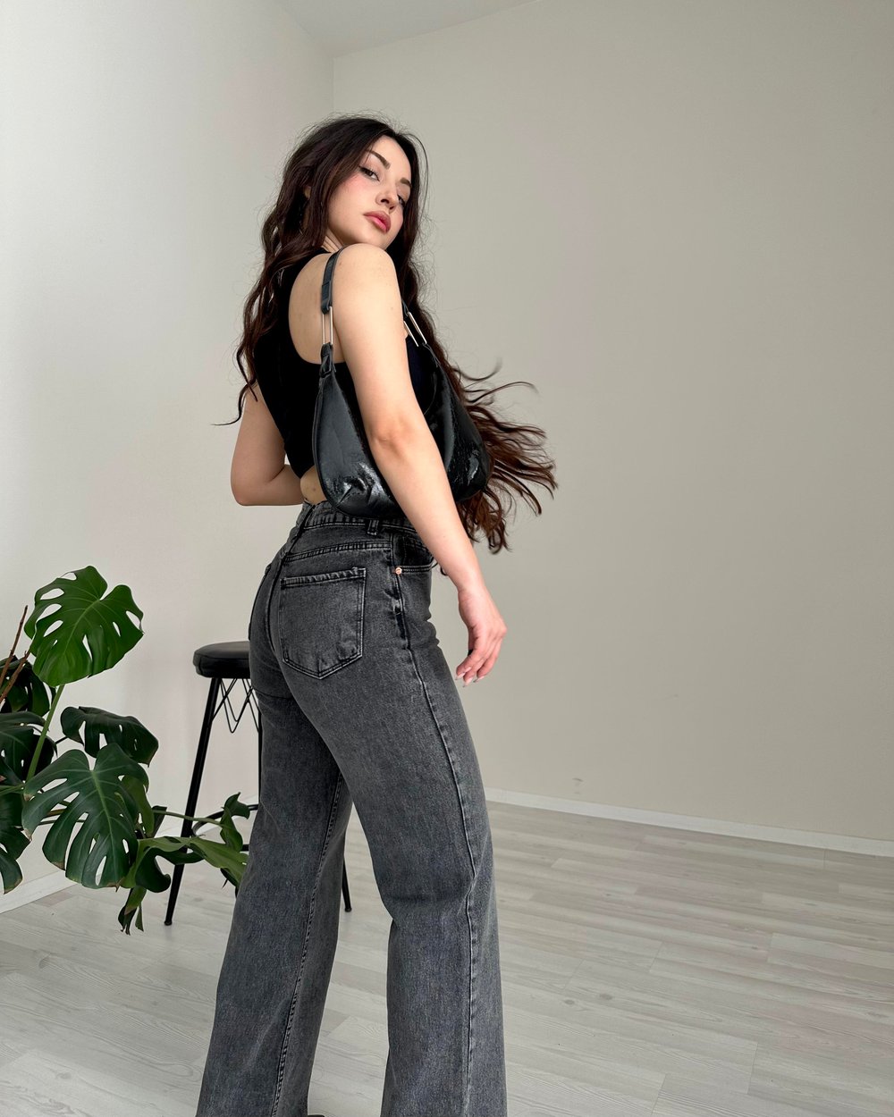 ZRA Premium Straightleg Jean Füme