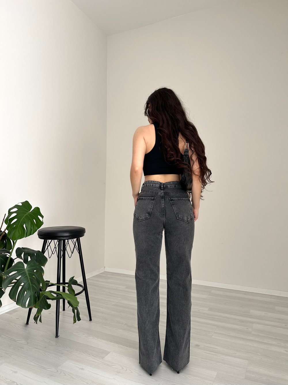 ZRA Premium Straightleg Jean Füme