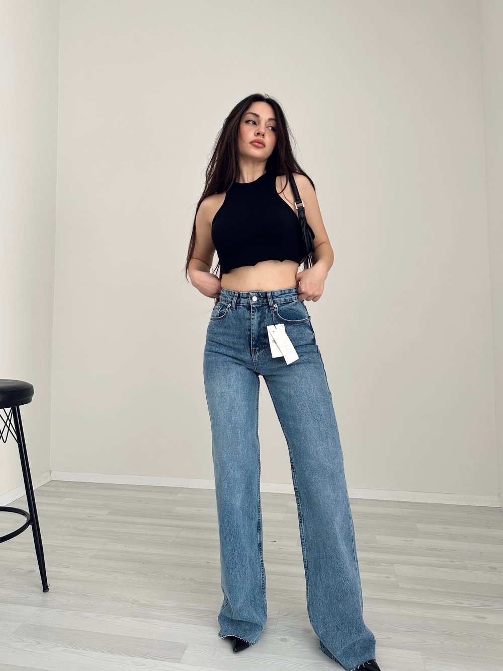 ZRA Premium Straightleg Jean Orta Mavi