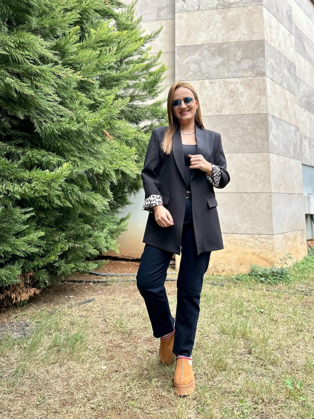 LEOPAR.ASTARLI.SİYAH.PREMIUM.BLAZER.CEKET