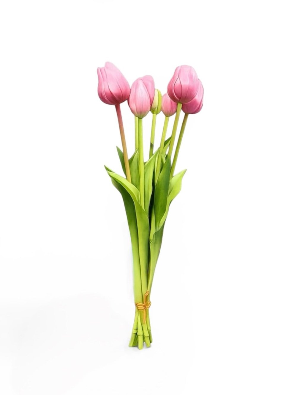 Beyaz Islak Lale 47cm