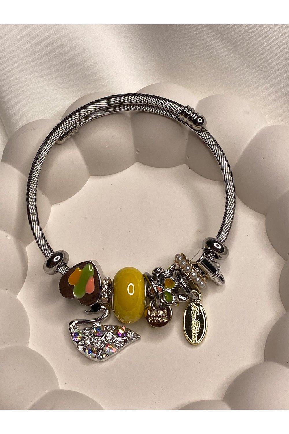 Kuş Detaylı Pandora 