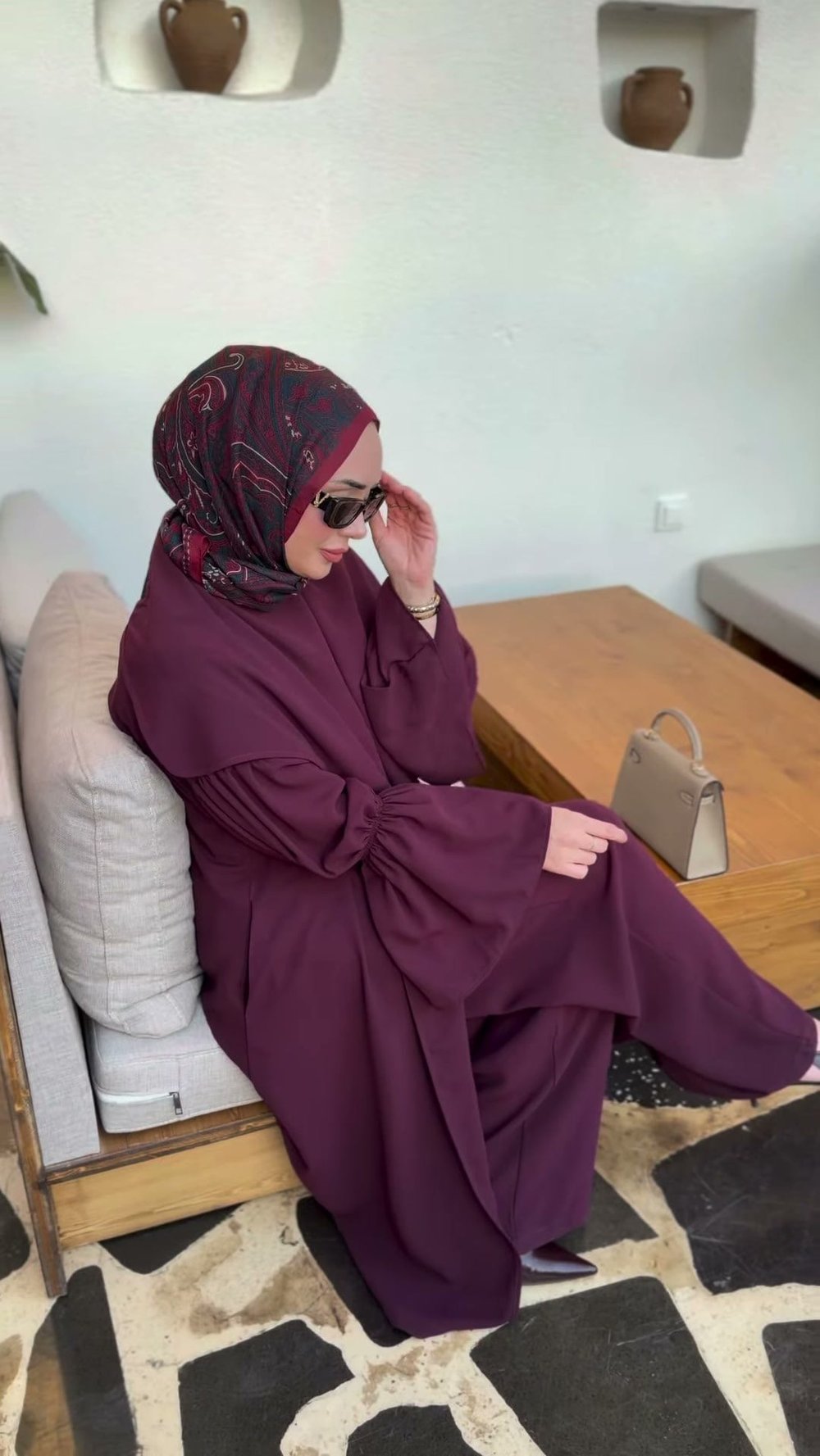 Sahra Üçlü Takım (Kırmızı)