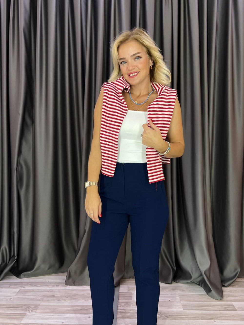 Zr Model Fılatolu Havuç Model Lacivert Pantolon 