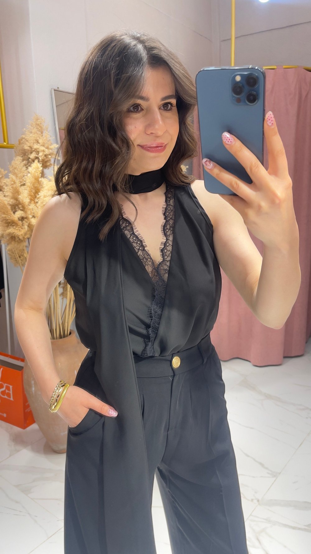 DANTEL DETAYLI BODY SUIT-