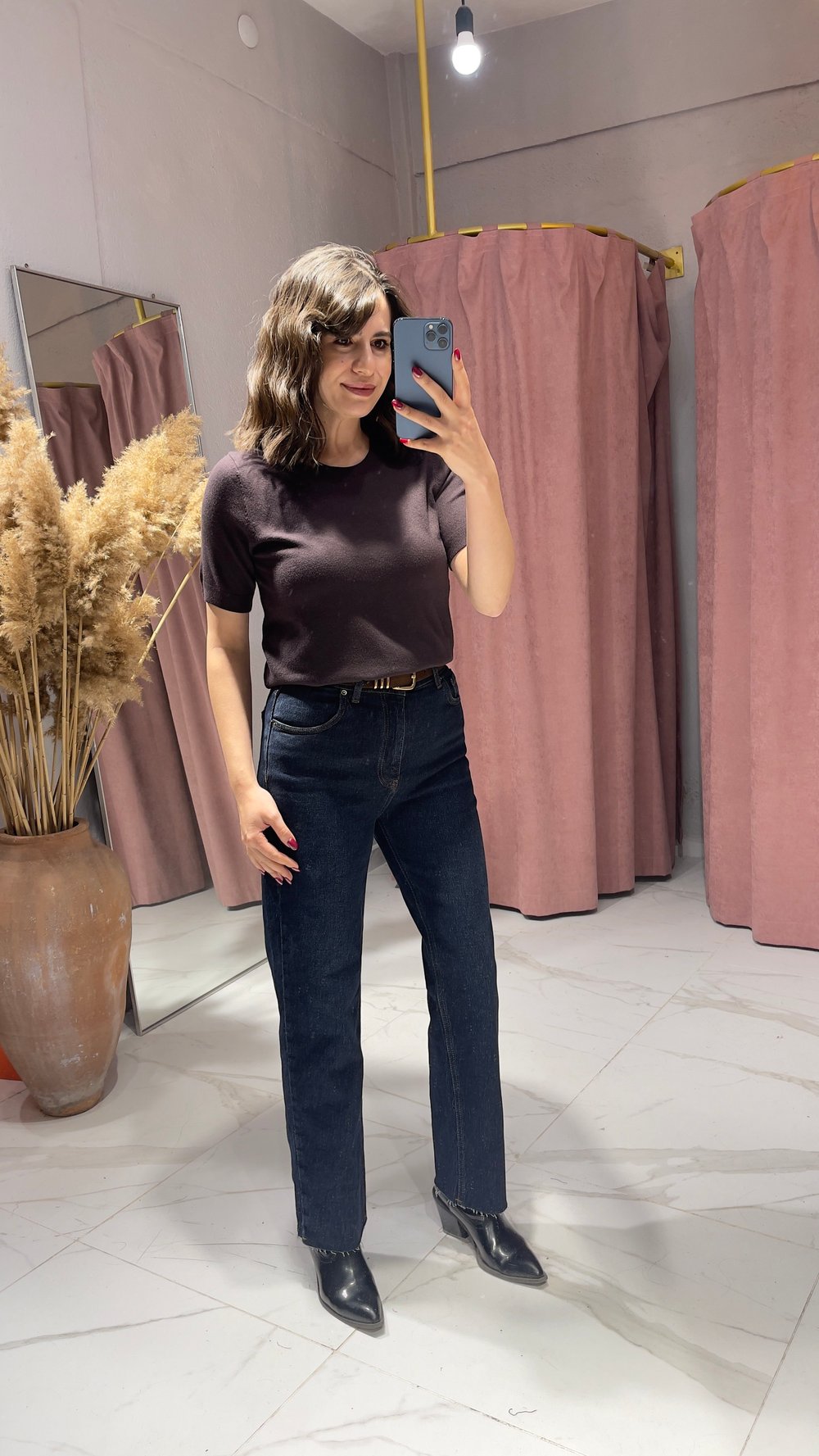 STRAİGHT ORTA TON KAR YIKAMA JEAN-LACİVERT