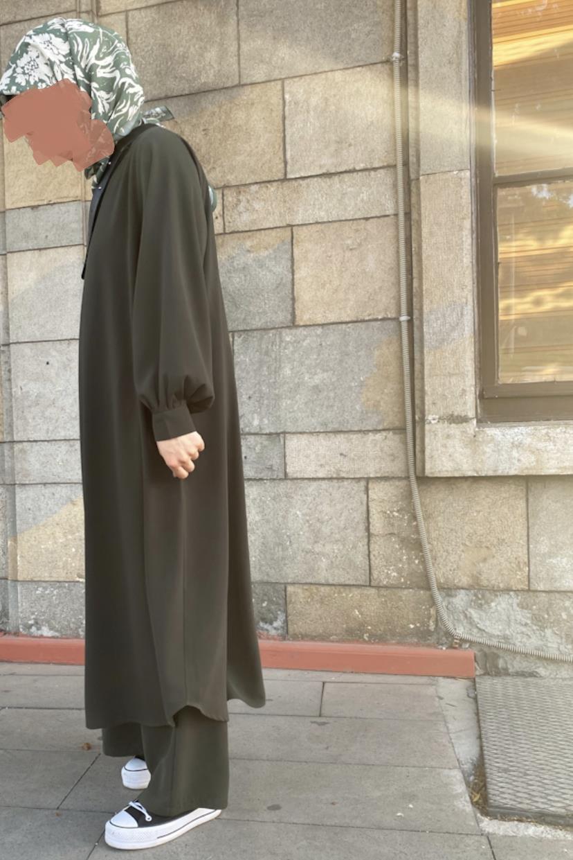 Asude Takım - Haki yeşil