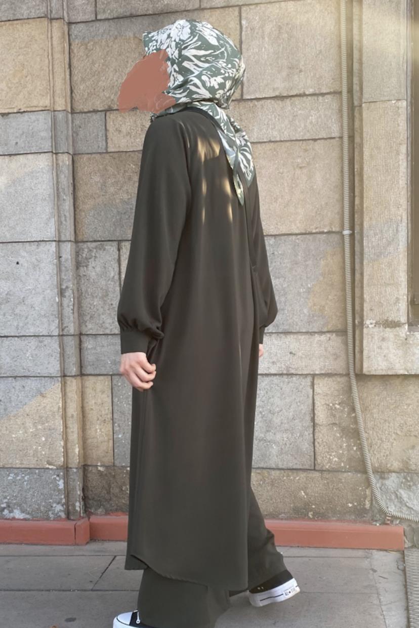 Asude Takım - Haki yeşil