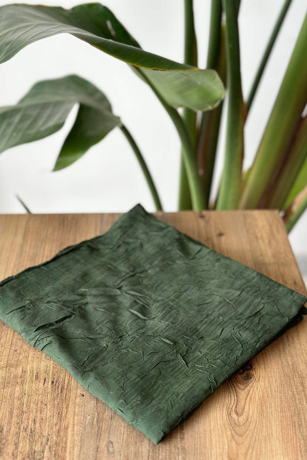 ANDE TESETTÜR, Bambu Kraş Eşarp, Bambu Kraş Eşarp - Haki yeşil
