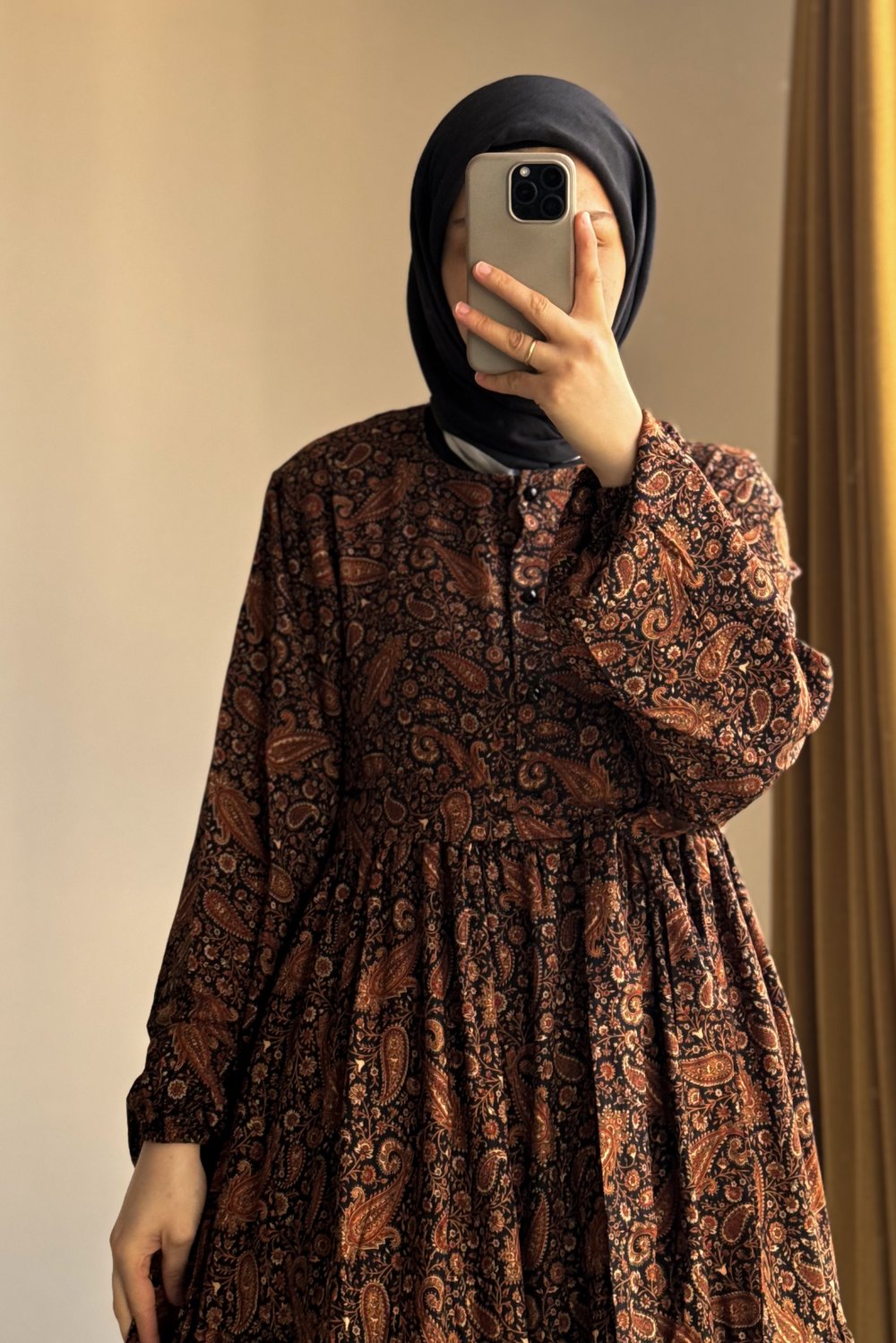Çiçek Bahçesi Elbise - 0001
