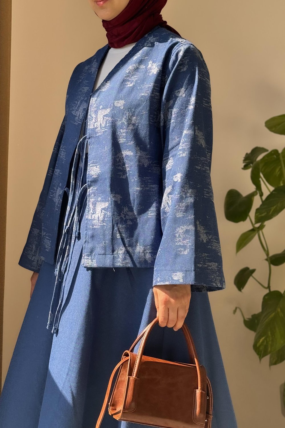 Kimono Kot Takım - Kot mavi
