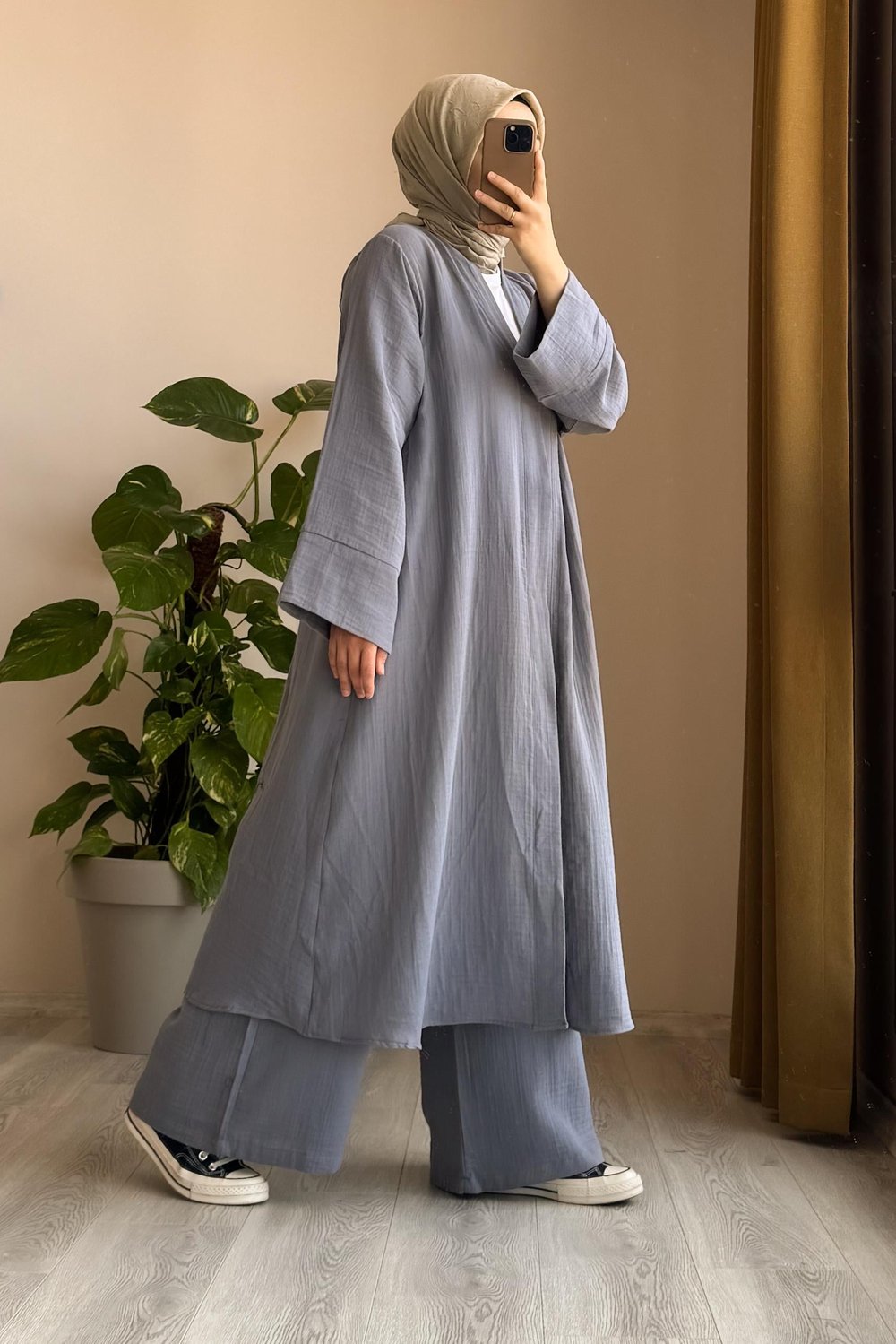 Kimono Takım - Gri