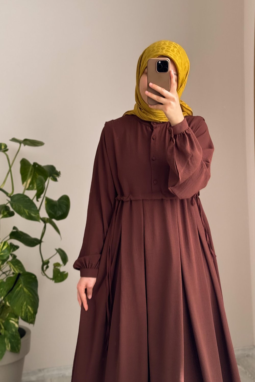 Lady Elbise - Kahve