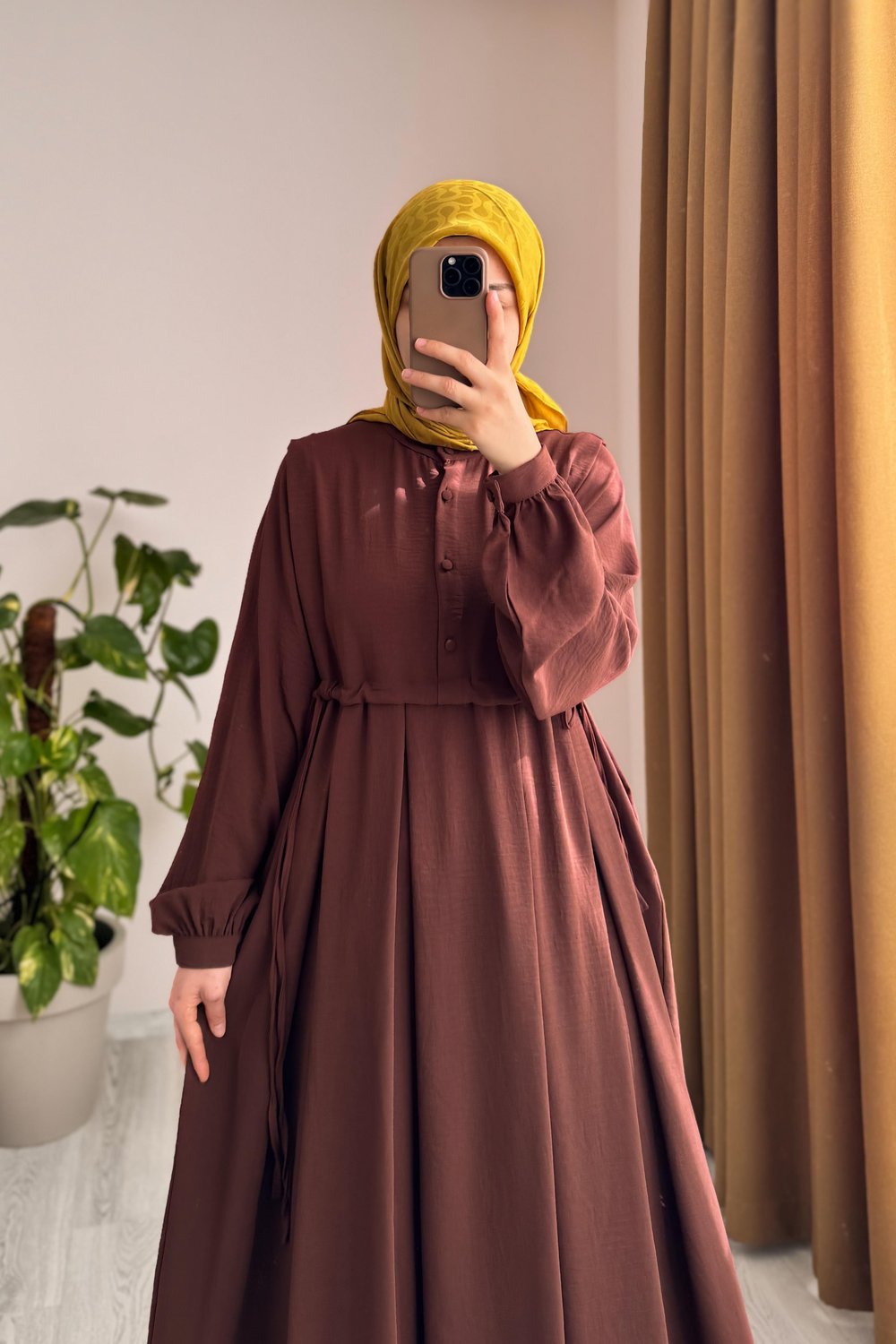 Lady Elbise - Kahve