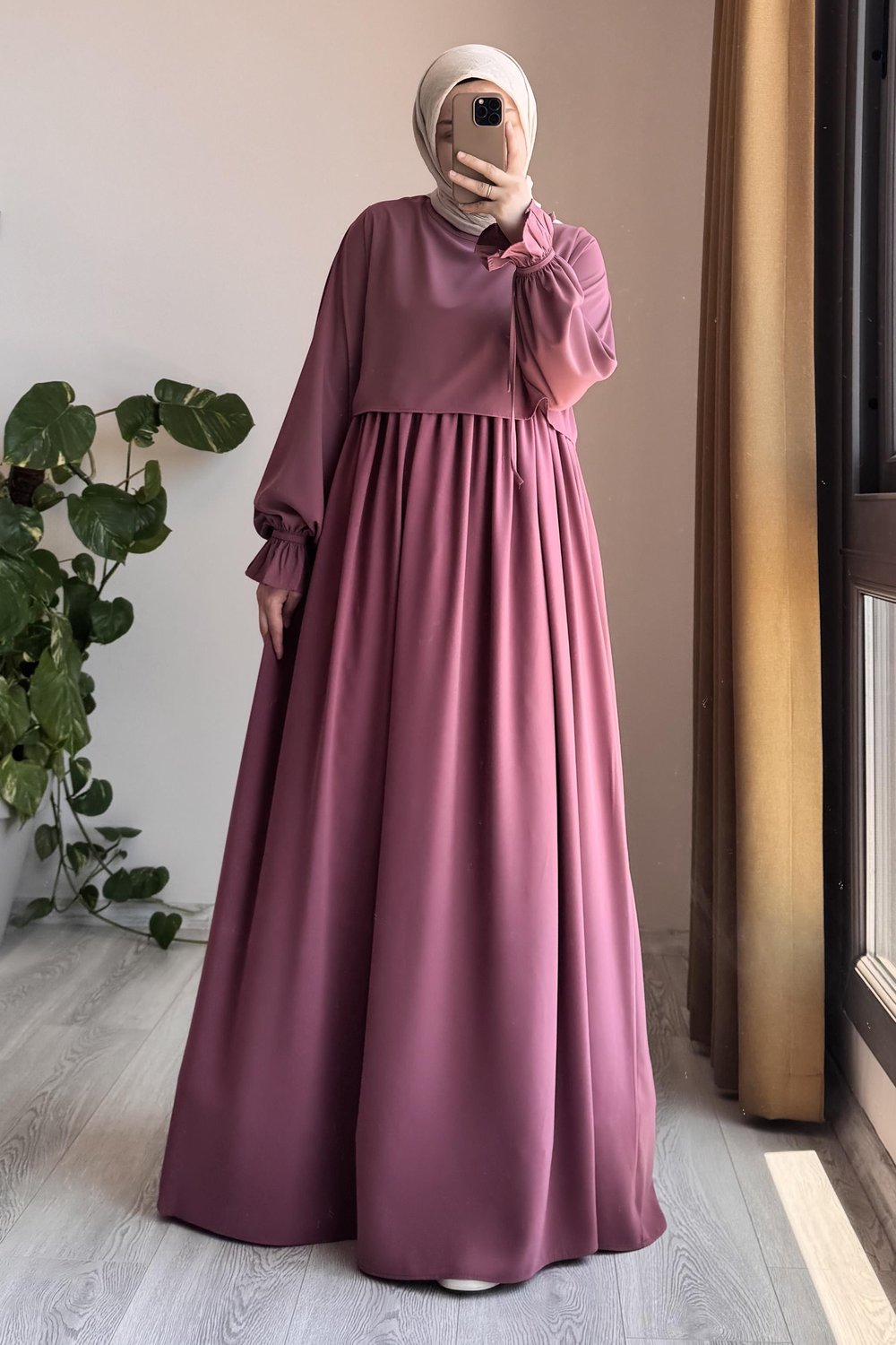 Manolya Elbise - Gül kurusu