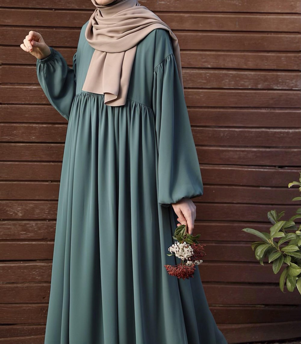 Mavera Elbise - Mint yeşil