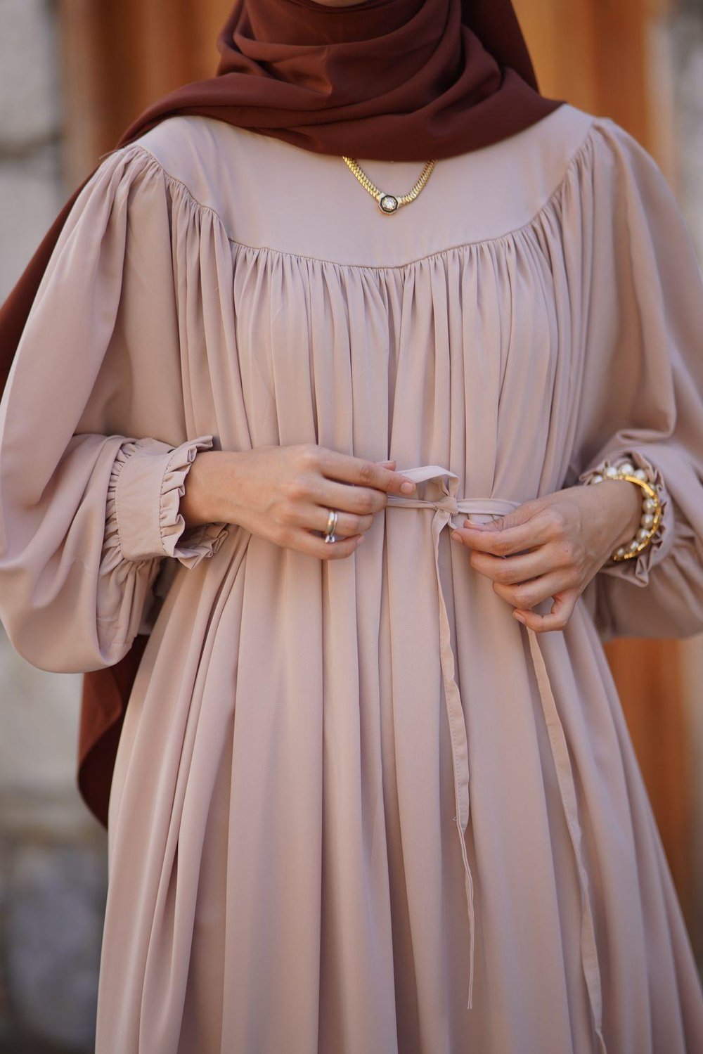 Meyra Elbise - Bej