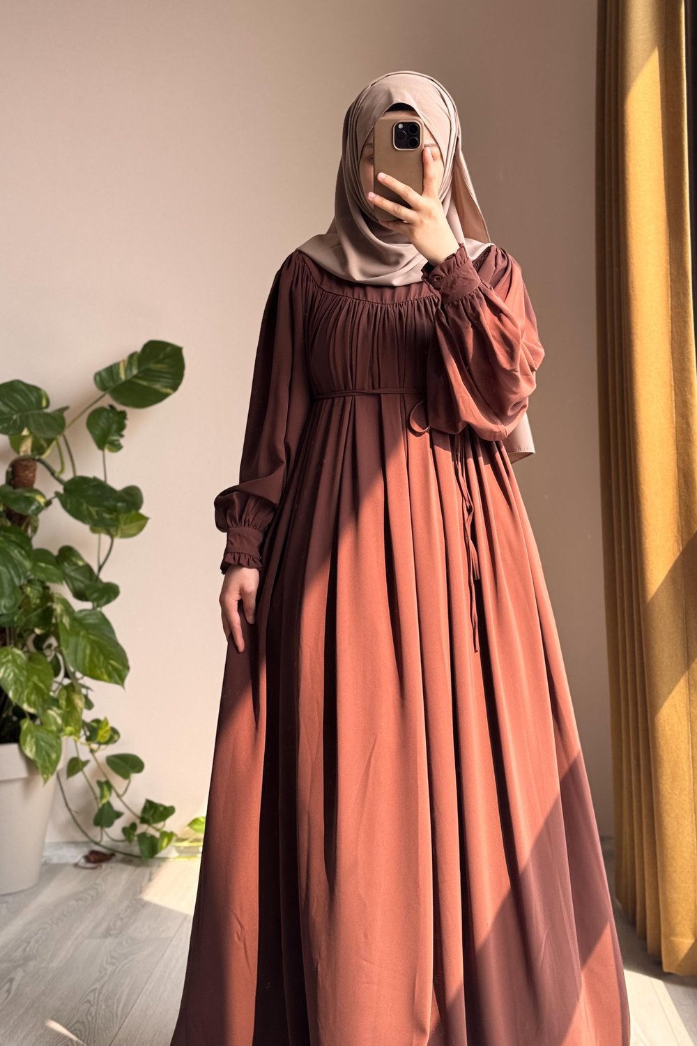 Meyra Elbise - Kahve